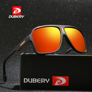 2 PACK DUBERY Pilot Polarized Sunglasses Men Light Eyeglasses Frame Sun Glasses Outdoor Travel Male Goggles UV Lens H24