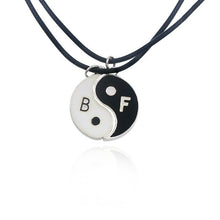 Load image into Gallery viewer, 2 PCS Best Friends Necklace Jewelry Yin Yang Tai Chi Pendant Couples Paired Necklaces&amp;Pendants Unisex Lovers Valentine&#39;s Gift