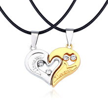 Load image into Gallery viewer, 2 PCS Best Friends Necklace Jewelry Yin Yang Tai Chi Pendant Couples Paired Necklaces&amp;Pendants Unisex Lovers Valentine&#39;s Gift