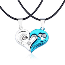 Load image into Gallery viewer, 2 PCS Best Friends Necklace Jewelry Yin Yang Tai Chi Pendant Couples Paired Necklaces&amp;Pendants Unisex Lovers Valentine&#39;s Gift