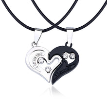 Load image into Gallery viewer, 2 PCS Best Friends Necklace Jewelry Yin Yang Tai Chi Pendant Couples Paired Necklaces&amp;Pendants Unisex Lovers Valentine&#39;s Gift