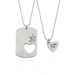 2 PCS Best Friends Necklace Jewelry Yin Yang Tai Chi Pendant Couples Paired Necklaces&Pendants Unisex Lovers Valentine's Gift