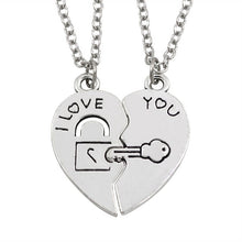 Load image into Gallery viewer, 2 PCS Best Friends Necklace Jewelry Yin Yang Tai Chi Pendant Couples Paired Necklaces&amp;Pendants Unisex Lovers Valentine&#39;s Gift