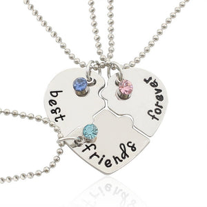 2 PCS Best Friends Necklace Jewelry Yin Yang Tai Chi Pendant Couples Paired Necklaces&Pendants Unisex Lovers Valentine's Gift