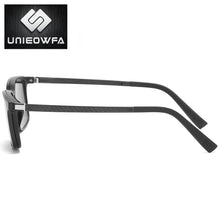 Load image into Gallery viewer, 2 in 1 Magnet Clip on Sunglasses Men Polarized UV400 Prescription Sun Glasses For Men Driving Optical Myopia Glasses Rectangle