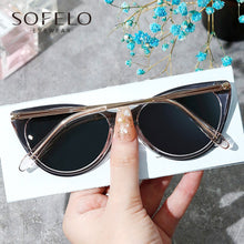 Load image into Gallery viewer, 2 in 1 Polarized Magnet Clip On Eyeglasses Frame Women Acetate Cat Eye Optical Glasses Frame Female Myopia Prescription