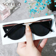 Load image into Gallery viewer, 2 in 1 Polarized Magnet Clip On Eyeglasses Frame Women Acetate Cat Eye Optical Glasses Frame Female Myopia Prescription