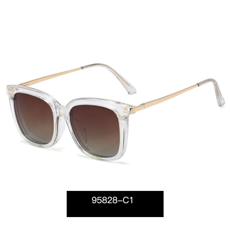 2 in 1 Polarized Magnet Clip On Eyeglasses Frame for Women TR90 Cat Eye Optical Glasses Frame Female Myopia Prescription