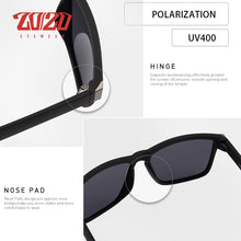 Load image into Gallery viewer, 20/20 Classic Polarized Sunglasses Men Glasses Driving Coating Black Frame Fishing Driving Eyewear Male Sun Glasses PL278