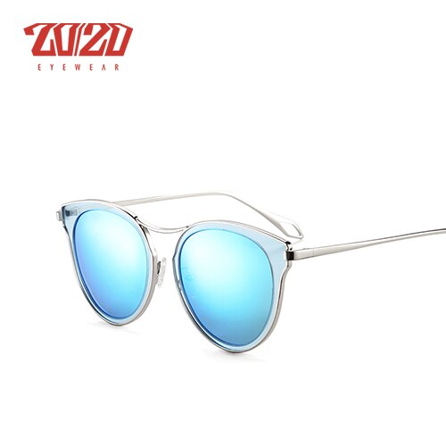 20/20  Polarized Sunglasses Women Style Metal Frame Sun Glasses Famous Lady Brand Designer Oculos Feminino P0877