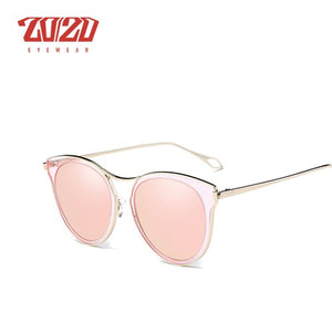 20/20  Polarized Sunglasses Women Style Metal Frame Sun Glasses Famous Lady Brand Designer Oculos Feminino P0877