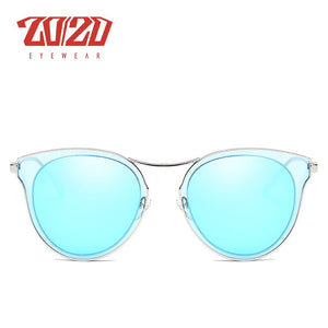 20/20  Polarized Sunglasses Women Style Metal Frame Sun Glasses Famous Lady Brand Designer Oculos Feminino P0877