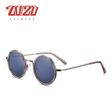 Load image into Gallery viewer, 20/20  Brand Design Polarized Sunglasses Unisex Alloy Round Frame For Man Driving  UV400 Lens Woman Eyewear AK17124