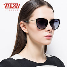 Load image into Gallery viewer, 20/20 Polarized sunglasses women Retro Style Metal Frame Sun Glasses Famous Lady Brand Designer Oculos Feminino 7051