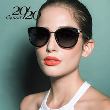 Load image into Gallery viewer, 20/20 Polarized sunglasses women Retro Style Metal Frame Sun Glasses Famous Lady Brand Designer Oculos Feminino 7051