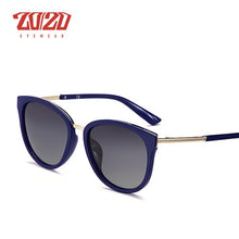 Load image into Gallery viewer, 20/20 Polarized sunglasses women Retro Style Metal Frame Sun Glasses Famous Lady Brand Designer Oculos Feminino 7051