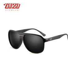 Carica l'immagine nel visualizzatore di Gallery, 20/20 Occhiali da sole vintage da uomo polarizzati Occhiali da sole Cornice nera Occhiali da guida Occhiali maschili per uomo Oculos PL303 