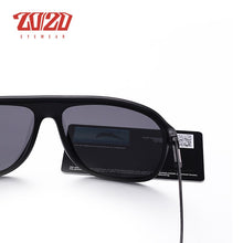 Carica l'immagine nel visualizzatore di Gallery, 20/20 Occhiali da sole vintage da uomo polarizzati Occhiali da sole Cornice nera Occhiali da guida Occhiali maschili per uomo Oculos PL303 