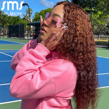 Load image into Gallery viewer, 2000&#39;S Retro One Piece Sunglasses Women  Oversized Wrap Around Sun Glasses UV400 Ladies 2023 Eyewear Shades