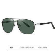 Carica l'immagine nel visualizzatore di Gallery, Occhiali da sole polarizzati da uomo vintage 2012 da guida occhiali da sole da pilota per uomo donna nero blu occhiali in metallo 