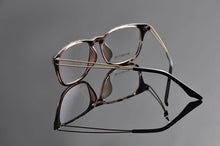 Load image into Gallery viewer, 2015 EV Women Ultra-fine Metal Legs Eyeglasses TR90 Retro Large Full Frame Glasses Students Optical Myopia Glasses Frame EV0941