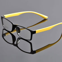 Carica l&#39;immagine nel visualizzatore di Gallery, 2015 Student Myopia Glasses Frame TR90 leopard Eyeglasses Optical Frame Women Multicolored Full Frame Glasses Oculos EV0921