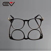 Load image into Gallery viewer, 2015 Round Myopia Optical Frame Brand Design Plain Eye Glasses oculos de grau Ultra-light TR90  Vintage Frame EV0975