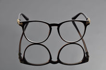 Load image into Gallery viewer, 2015 Round Myopia Optical Frame Brand Design Plain Eye Glasses oculos de grau Ultra-light TR90  Vintage Frame EV0975