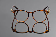 Load image into Gallery viewer, 2015 Round Myopia Optical Frame Brand Design Plain Eye Glasses oculos de grau Ultra-light TR90  Vintage Frame EV0975