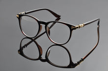 Load image into Gallery viewer, 2015 Round Myopia Optical Frame Brand Design Plain Eye Glasses oculos de grau Ultra-light TR90  Vintage Frame EV0975