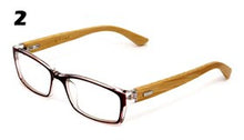 Carica l&#39;immagine nel visualizzatore di Gallery, 2016 Classic Plain Glasse Donna/Uomo Occhiali trasparenti Cool Eyewear Occhiali Cornice in bambù GL-5279