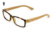 Carica l&#39;immagine nel visualizzatore di Gallery, 2016 Classic Plain Glasse Donna/Uomo Occhiali trasparenti Cool Eyewear Occhiali Cornice in bambù GL-5279