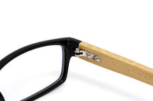 Carica l&#39;immagine nel visualizzatore di Gallery, 2016 Classic Plain Glasse Donna/Uomo Occhiali trasparenti Cool Eyewear Occhiali Cornice in bambù GL-5279