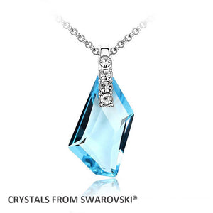 Regalo D della mamma 2016! Collana con ciondolo di qualità da donna Cristalli di Swarovski De-Art Jewelry, regalo di Natale 