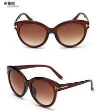 Carica l&#39;immagine nel visualizzatore di Gallery, 2016 Summer  Brand Designer Women Sunglasses Oversize Acetate Cat eye Sun glasses Sexy Shades Gafas De Sol
