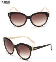 Carica l&#39;immagine nel visualizzatore di Gallery, 2016 Summer  Brand Designer Women Sunglasses Oversize Acetate Cat eye Sun glasses Sexy Shades Gafas De Sol