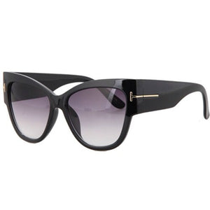 2016 Summer  Brand Designer Women Sunglasses Oversize Acetate Cat eye Sun glasses Sexy Shades Gafas De Sol
