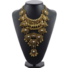 Load image into Gallery viewer, 2016 New Gypsy Vintage Maxi Jewelry Trendy Collar Ethnic Bohemian Statement Necklace Women High Quality Crystal Choker Necklaces