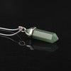 2017 Assorted Natural Mixed Gems Stone Point Hexagonal Crystal Jewelry pendants necklaces Accessories Statement Women Charms