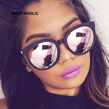 Load image into Gallery viewer, 2023 Cat Eye Sunglasses Women  Brand Sunglasses Couple Pink Women Driving Sun Glasses Female Lunette Femme Shades