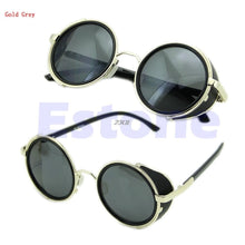Load image into Gallery viewer, 2023 Cyber Goggles 50s Round Glasses Classic Steampunk Sunglasses Retro Style Blinder MAR18_15