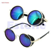 Load image into Gallery viewer, 2023 Cyber Goggles 50s Round Glasses Classic Steampunk Sunglasses Retro Style Blinder MAR18_15