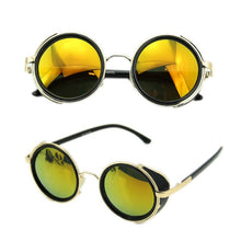 Load image into Gallery viewer, 2023 Cyber Goggles 50s Round Glasses Classic Steampunk Sunglasses Retro Style Blinder MAR18_15