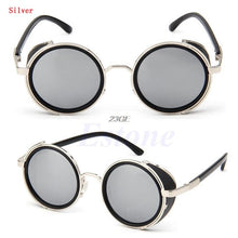 Load image into Gallery viewer, 2023 Cyber Goggles 50s Round Glasses Classic Steampunk Sunglasses Retro Style Blinder MAR18_15