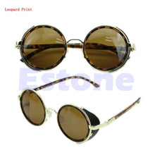 Load image into Gallery viewer, 2023 Cyber Goggles 50s Round Glasses Classic Steampunk Sunglasses Retro Style Blinder MAR18_15
