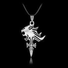 Carica l&#39;immagine nel visualizzatore di Gallery, 2017 Game Jewelry Final Fantasy VIII 8 Neckalce Sleep Lion Head Squall Griever Pendants Necklace Men Cospl Gift -30