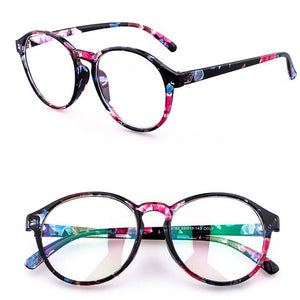 2023 Eyeglasses Retro Round Women/men Eyewear Spectacles Frame UV400 anti-fatigue Glasses Oculos De Sol Gafas