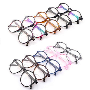 2023 Eyeglasses Retro Round Women/men Eyewear Spectacles Frame UV400 anti-fatigue Glasses Oculos De Sol Gafas