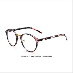 2023 Eyewear Eyeglasses Retro Metal Round Women Spectacles Frame Glasses Men Optical Myopia Frame plain mirror Glasses