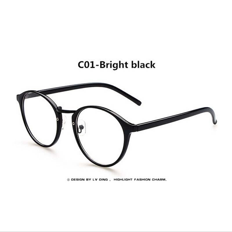 2023 Eyewear Eyeglasses Retro Metal Round Women Spectacles Frame Glasses Men Optical Myopia Frame plain mirror Glasses